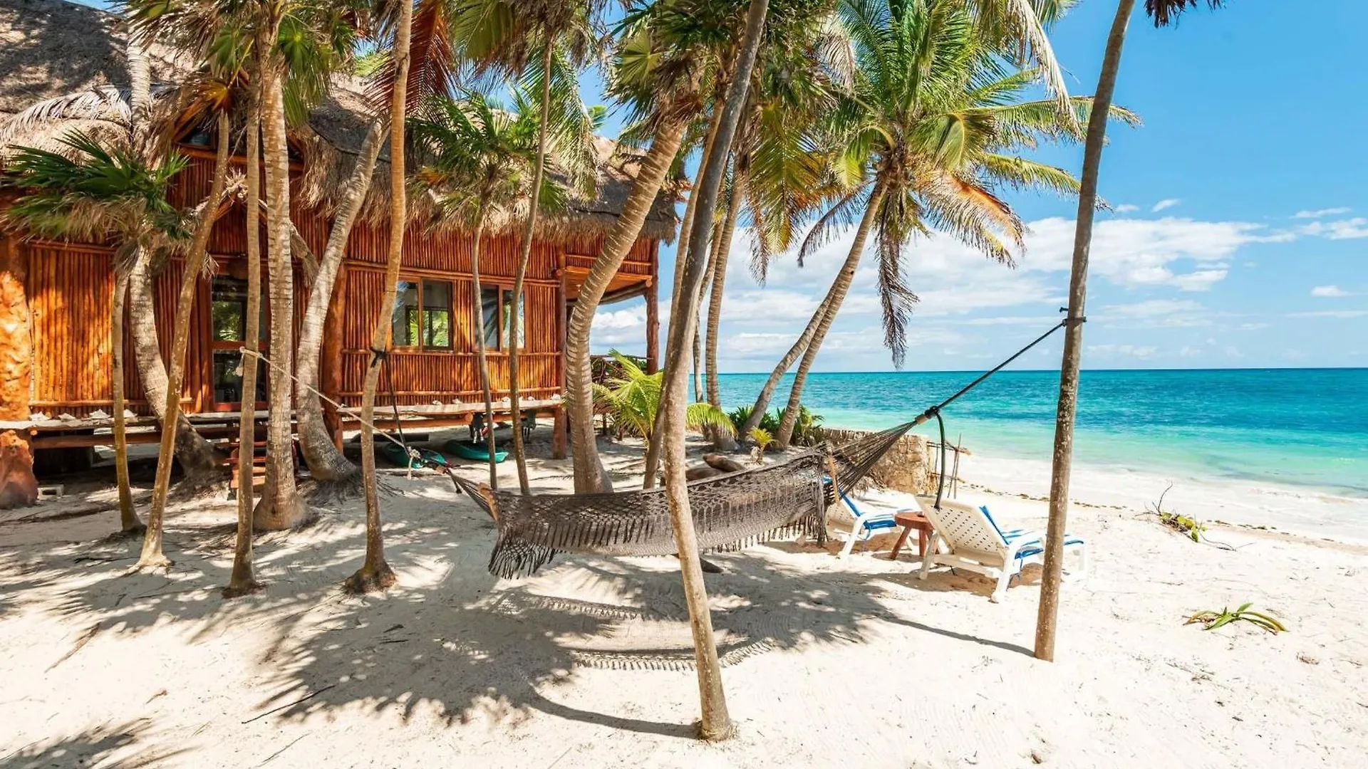 Amazing Eco Palapa At Private Beach In Sian Kaan. Tulum Casa vacanze