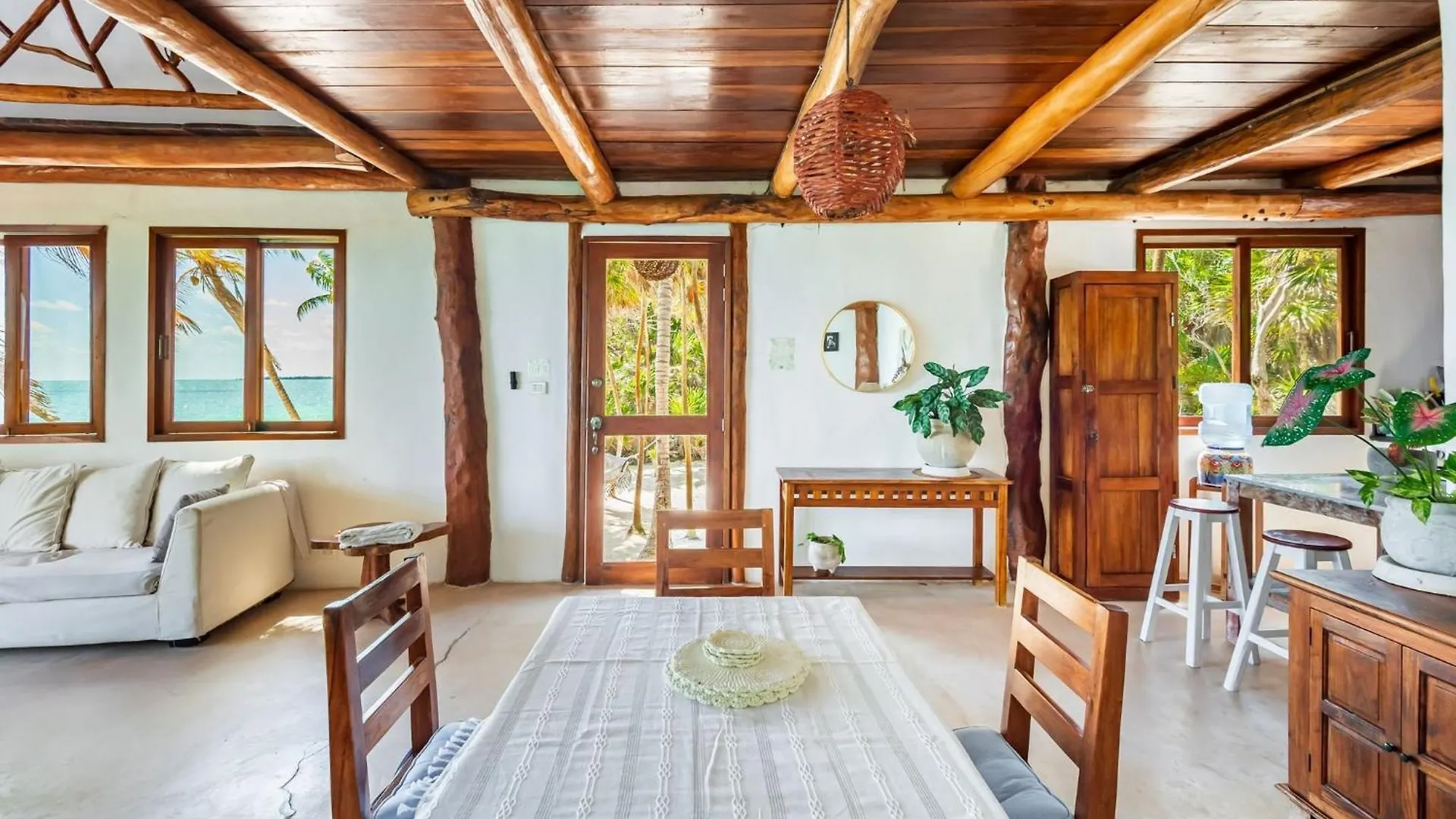 Casa vacanze Amazing Eco Palapa At Private Beach In Sian Kaan. Tulum